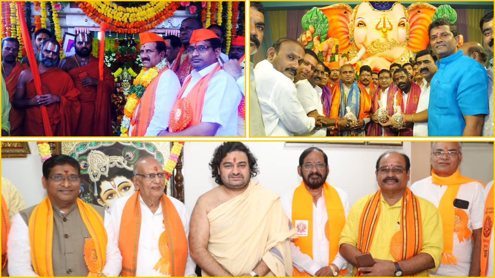 daily vinayaka pooja bajanas vinayaka stories preach evening aarti prasadam distribution (1)